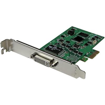 StarTech.com High-Definition PCIe Capture Card - HDMI VGA DVI & Component - 1080P - Functions: Video Capturing, Video Recording - PCI Express x1 - 1920 x 1080 - NTSC, PAL-M, PAL60, PAL - H.264, MPEG-4 - DVI - 1 Each - PC - Plug-in Card - TAA Complian