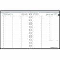 House of Doolittle House of Doolittle Professional 2-year Weekly Planner - Professional - Weekly - 24 Month - January 2026 to December 2026 - 7:00 AM to 8:45 PM - Half-hourly - 1 Week Double Page Layout - Black - Simulated Leather - 11" Height x 8.5"