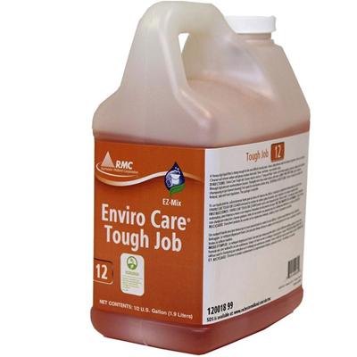 RMC Enviro Care Tough Job Cleaner - For Hard Surface - Concentrate - 64.2 fl oz (2 quart) - Recommended For: Grease Remover, Carbon Remover, Residue Remover - Heavy Duty, Bio-based - Orange - 4 / Carton