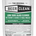 Diversey Beer Clean Low Suds Glass Cleaner - For Glassware - Concentrate - Powder - 0.50 oz (0.03 lb) - Odorless - White - 100 / Carton