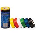 3M Vinyl Tape 764 Color-coding Pack - 21.87 yd Length x 0.94" Width x 5 mil Thickness - Multicolor - Rubber - 4 mil - Polyvinyl Chloride (PVC) Backing - 1 Pack