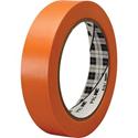 3M General-Purpose Vinyl Tape 764 - 36 yd Length x 1" Width x 5 mil Thickness - Orange - Rubber - 4 mil - Polyvinyl Chloride (PVC) Backing - 1 Roll