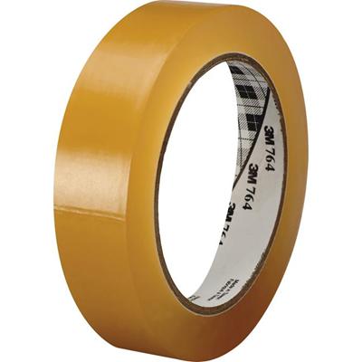 3M General-Purpose Vinyl Tape 764 - 36 yd Length x 1" Width x 5 mil Thickness - Tan Tint - Rubber - 4 mil - Polyvinyl Chloride (PVC) Backing - 1 Roll