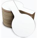 Flipside Mini Dry Erase Answer Paddle - 5" (0.4 ft) Width x 9" (0.8 ft) Height - White Surface - Paddle - 24 / Pack