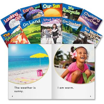 Shell Education K&1 Grade Earth and Science Books Printed Book - Book - Grade K-1 - 10/Set