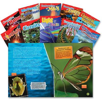 Shell Education Let's Explore Physical Science Grades 4-5 Book Set Printed Book - Shell Educational Publishing Publication - Book - Grade 4-5 - 10/Set