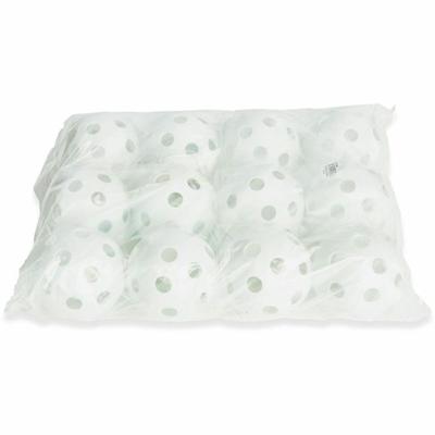 Champion Sports Plastic Baseball - 9" - Plastic - White - 1  Dozen