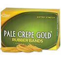 Alliance Rubber Pale Crepe Gold Rubber Bands - Size: #54 - Stretchable, Durable, Reusable - Golden Crepe - 1 Box