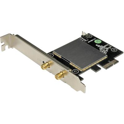 StarTech.com IEEE 802.11ac Wi-Fi Adapter for Desktop Computer, Video Server - TAA Compliant - PCI Express - 600 Mbit/s - 2.40 GHz ISM - 5 GHz UNII
