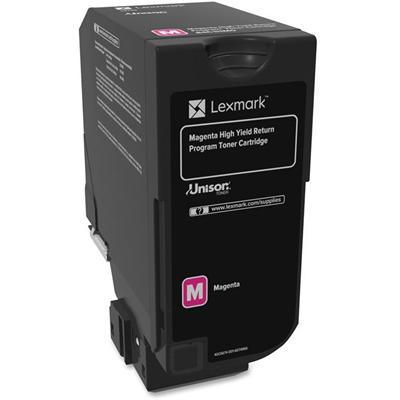 Lexmark Unison Original High Yield Laser Toner Cartridge - Magenta - 1 Each - 16000 Pages