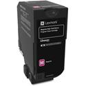 Lexmark Unison Original High Yield Laser Toner Cartridge - Magenta - 1 Each - 16000 Pages
