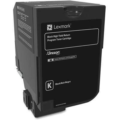 Lexmark Unison Original High Yield Laser Toner Cartridge - Black - 1 Each - 25000 Pages
