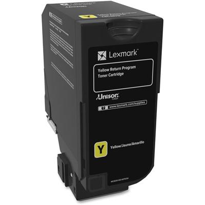 Lexmark Unison Original Standard Yield Laser Toner Cartridge - Yellow - 1 Each - 3000 Pages