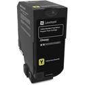 Lexmark Unison Original Standard Yield Laser Toner Cartridge - Yellow - 1 Each - 7000 Pages