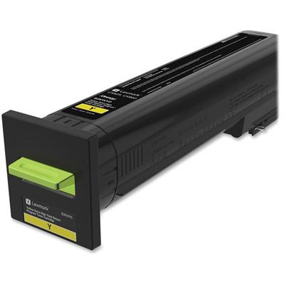 Lexmark Unison Original Extra High Yield Laser Toner Cartridge - Yellow - 1 Each - 22000 Pages