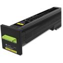 Lexmark Unison Original Extra High Yield Laser Toner Cartridge - Yellow - 1 Each - 22000 Pages