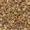 Creativity Street Mixed Bone Beads - Project, Craft - Recommended For 3 Year - Assorted - 1 Pack