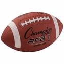 Champion Sports Official Size Rubber Football - 11.50" - Official - Rubber - 1  Each