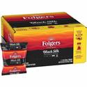 Folgers&reg; Filter Pack Black Silk Coffee - Regular - Dark - 1.4 oz - Filter Pack - Black Silk - 40 / Carton