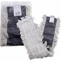 Genuine Joe Disposable Dust Mop Refill - 5" Width x 48" Length - Disposable, 4-ply, Looped Ends, Quick Drying, Fray Resistant, Durable, Absorbent, 4-ply Yarn - Synthetic, Cotton - Natural - 1 Each