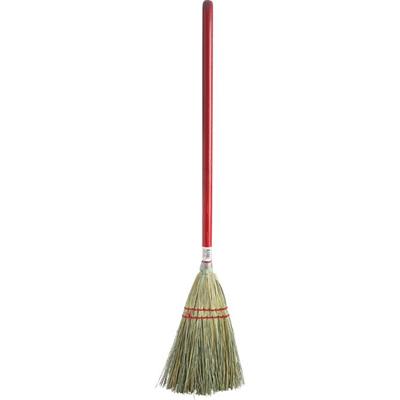Genuine Joe Lobby Broom - 24" Handle Length - Wood Handle - Natural - 1 Each