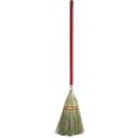 Genuine Joe Lobby Broom - 24" Handle Length - Wood Handle - Natural - 1 Each