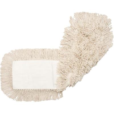 Genuine Joe Dust Mop Refill - 5" Width x 24" Length - Cotton - 1 Each