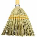 Genuine Joe Lobby Broom - 40" Overall Length - Wood Handle - Natural - 12 / Carton