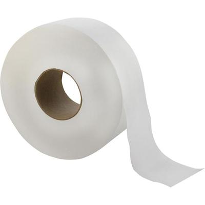 Livi Solaris Paper Jumbo Bath Tissue - 2 Ply - 3.30" Width x 1000 ft Length - White - Virgin Fiber - 12 / Carton