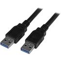 StarTech.com USB Data Transfer Cable - 9.84 ft USB Data Transfer Cable for PC, USB Hub, Server - First End: 1 x USB 3.0 Type A - Male - Second End: 1 x USB 3.1 Type A - Male - 5 Gbit/s - Shielding - Nickel Plated Connector - 24/28 AWG - Black - 1 Eac
