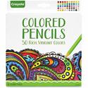 Crayola 50-count Colored Pencils - Assorted Lead - 50 / Set