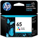 HP 65 (N9K01AN) Original Inkjet Ink Cartridge - Tri-color - 1 Each - 100 Pages