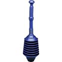 Impact Deluxe Professional Plunger - 2.75" Cup Diameter - Polyethylene - Dark Blue