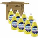 Dawn Manual Pot/Pan Detergent - Concentrate - 38 fl oz (1.2 quart) - Lemon Scent - Yellow - 8 / Carton