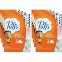 Puffs Basic Facial Tissues - 2 Ply - AssortedBox - 180/Box - 8 / Carton