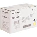 Sharp Original Standard Yield Laser Toner Cartridge - Yellow - 1 Each - 6000 Pages