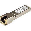 StarTech.com HP J8177C Compatible SFP Transceiver Module - 1000BASE-T - For Data Networking - 1 x RJ-45 Duplex 1000Base-T LAN - Twisted Pair1.25 Gigabit Ethernet - 1000Base-T - Hot-pluggable, Hot-swappable - 1 Each