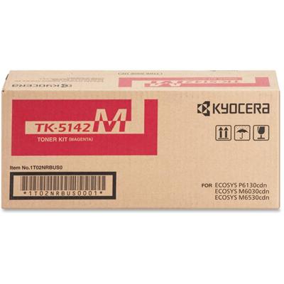 Kyocera TK-5142M Original Laser Toner Cartridge - Magenta - 1 Each - 5000 Pages