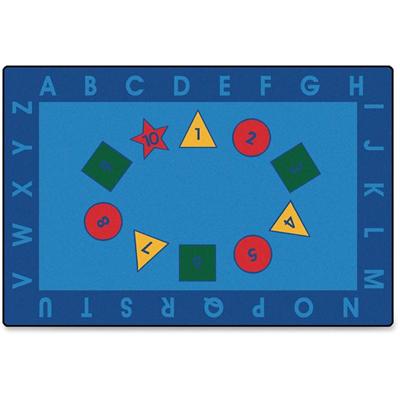 Carpets for Kids&reg; KID$Value Rugs&trade; Early Learning Rug - 12 ft Length x 96" Width - Rectangle - Assorted