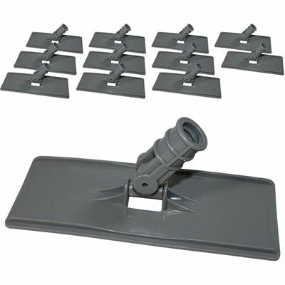 Genuine Joe Cleaning Pad Holder - Gray - 12 / Carton