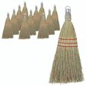 Genuine Joe Whisk Broom - Natural - 12 / Carton