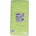 Genuine Joe General-purpose Microfiber Cloth - For General Purpose - 16" Length x 16" Width - Recommended For: Dust Remover, Dirt Remover - Durable - Yellow - 12/Bag - 15 / Carton