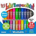 Kwik Stix Tempera Paint 24-color Mess Free Set - 24 Color(s) - Assorted, Neon, Metallic - 24 / Set