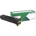Lexmark Unison Original Laser Toner Cartridge - Yellow - 1 Each - 8000 Pages