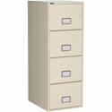 Phoenix World Class Vertical File - 4-Drawer - 19.9" Width x 25" Depth x 54" Height - 4 x Drawer(s) for File - Legal - Vertical - Fire Resistant, Explosion Resistant, Impact Resistant, Security Lock - Putty