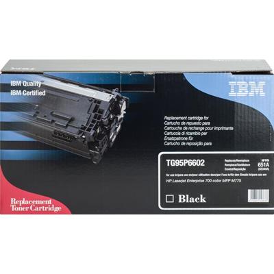 IBM Remanufactured Laser Toner Cartridge 651A (CE340A, CE400A) - Black - 1 Each - 13500 Pages