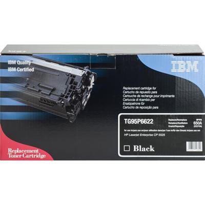 IBM Remanufactured Laser Toner Cartridge 650A (CE270A) - Black - 1 Each - 13000 Pages
