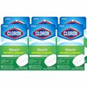 Clorox Ultra Clean Toilet Tablets Bleach - 3.50 oz (0.22 lb) - Deodorize - White - 2/Pack - 6 / Carton