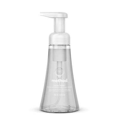 Method Foaming Hand Soap - Sweet Water Scent - 10 fl oz - Push Pump Dispenser - Hand - Clear - Paraben-free, Phosphate-free, Triclosan-free - 6 / Carton