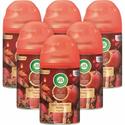 Air Wick Freshmatic Refill Apple/Cinnamon Spray - Aerosol - 5.9 fl oz (0.2 quart) - Apple Cinnamon Medley - 60 Day - 6 / Carton